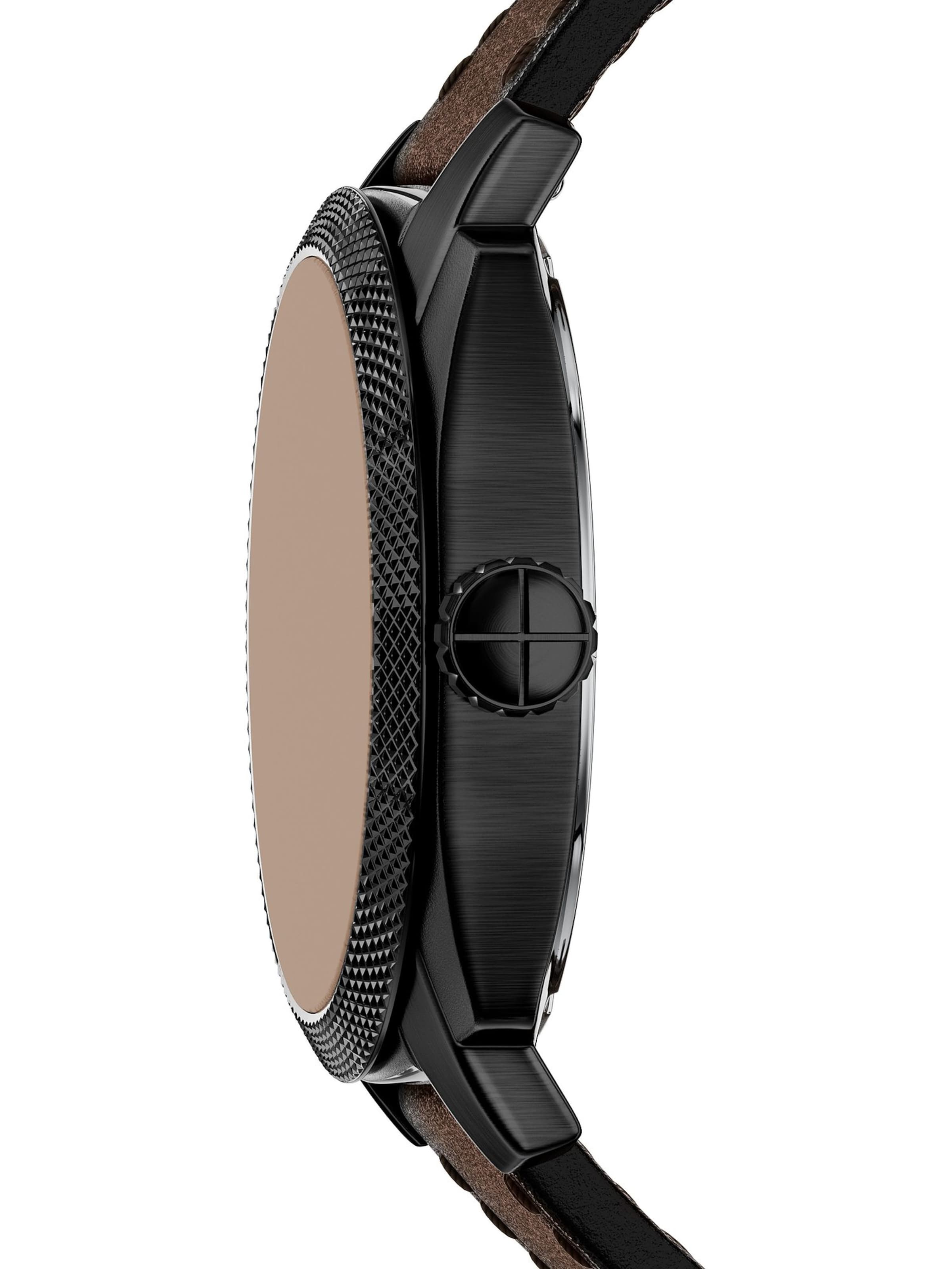 FOSSIL Analog klocka 'MACHINE' i brun