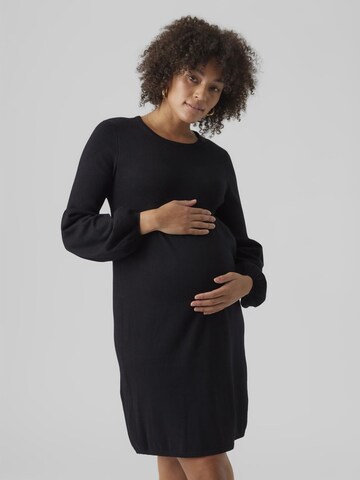 Robe 'NEWRACHEL ' MAMALICIOUS en noir : devant