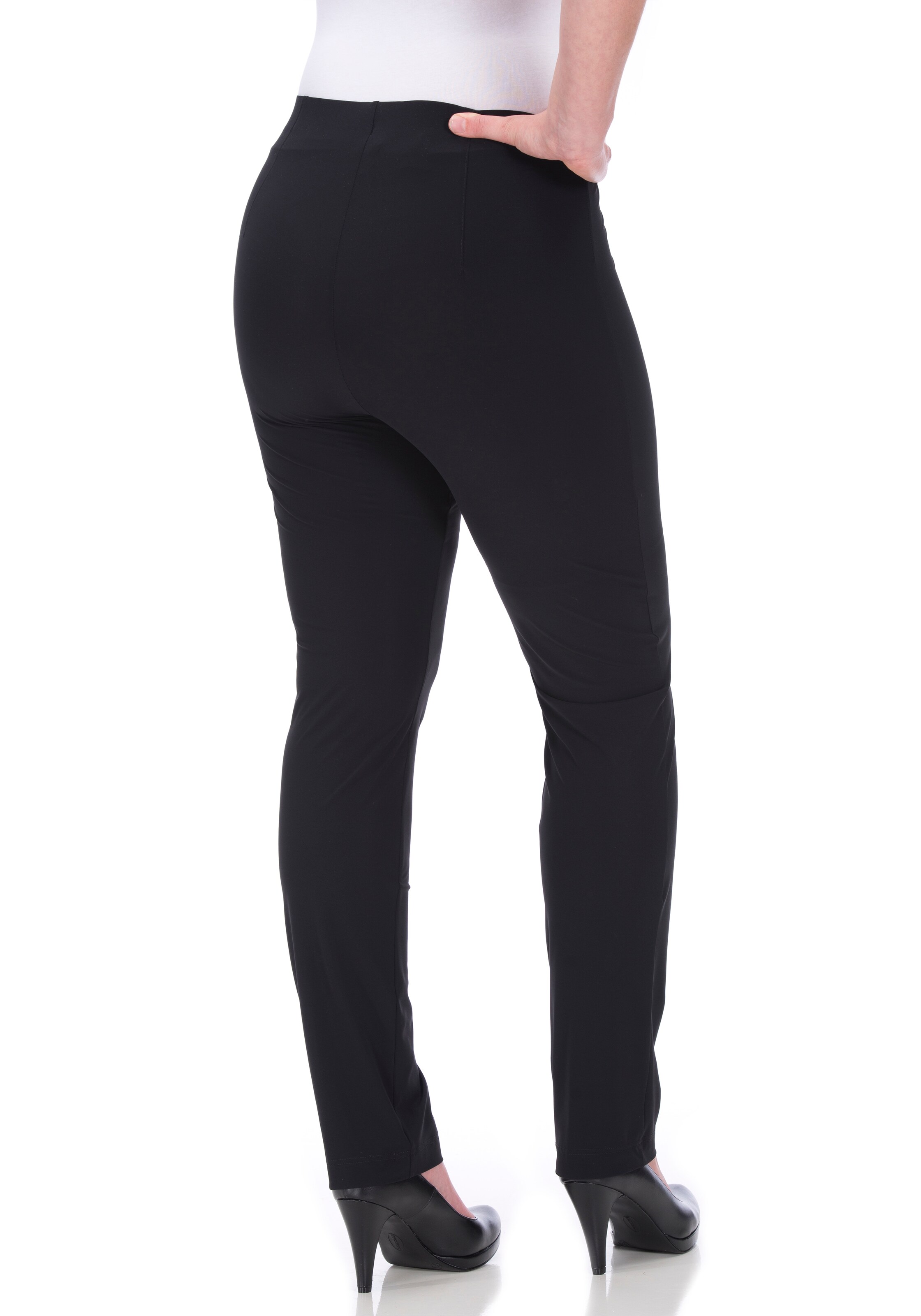 KjBRAND Slim fit Pants 'Susie' in Black
