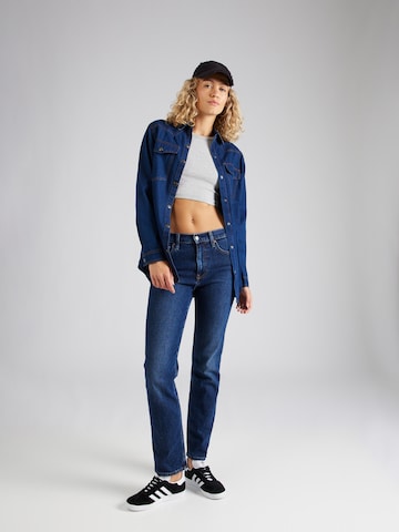 GAP Slimfit Jeans in Blauw