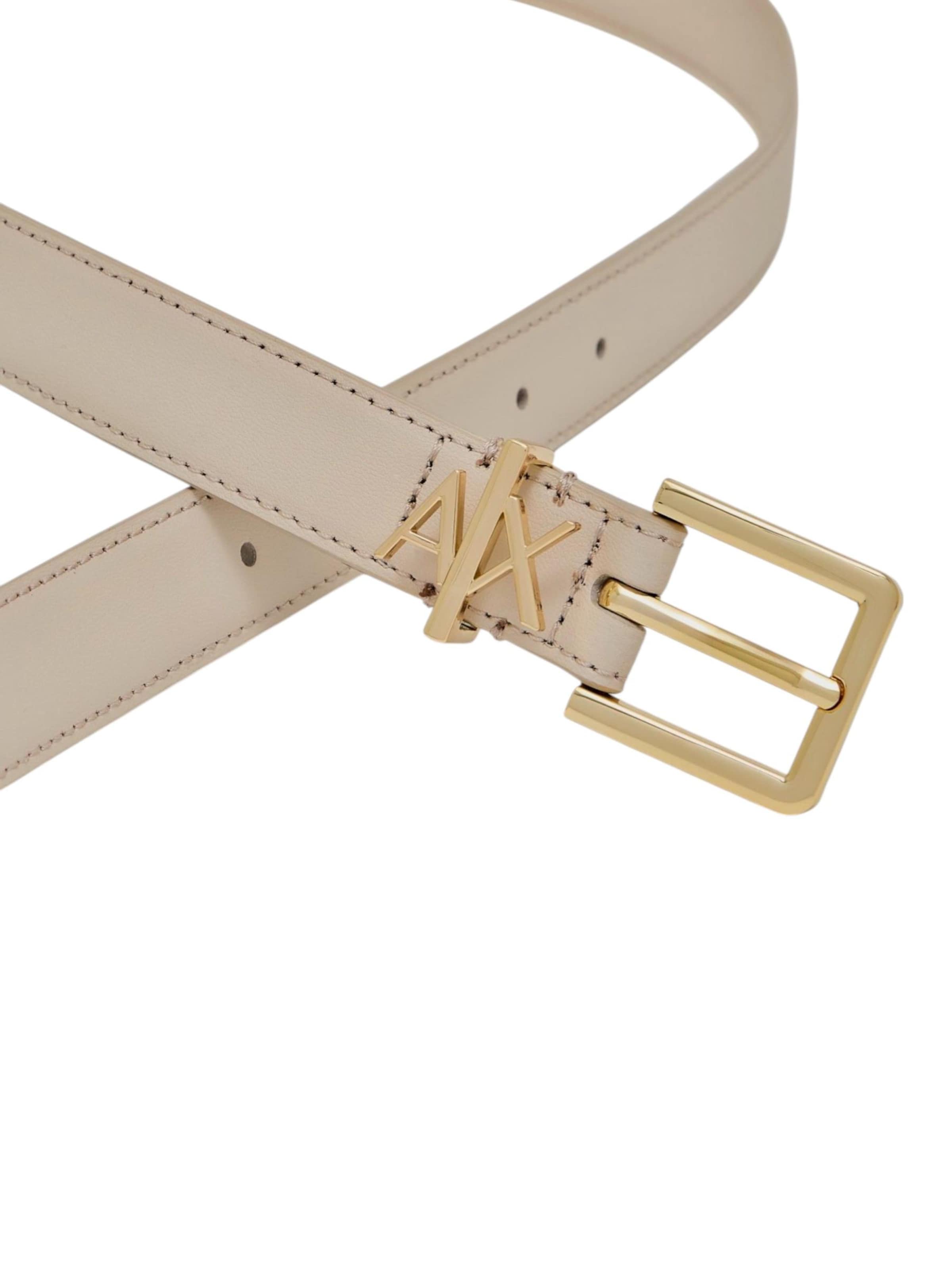 ARMANI EXCHANGE - Cinturón en beige