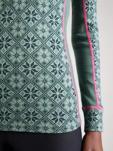 KariTraa Base Layer 'ROSE' i grøn