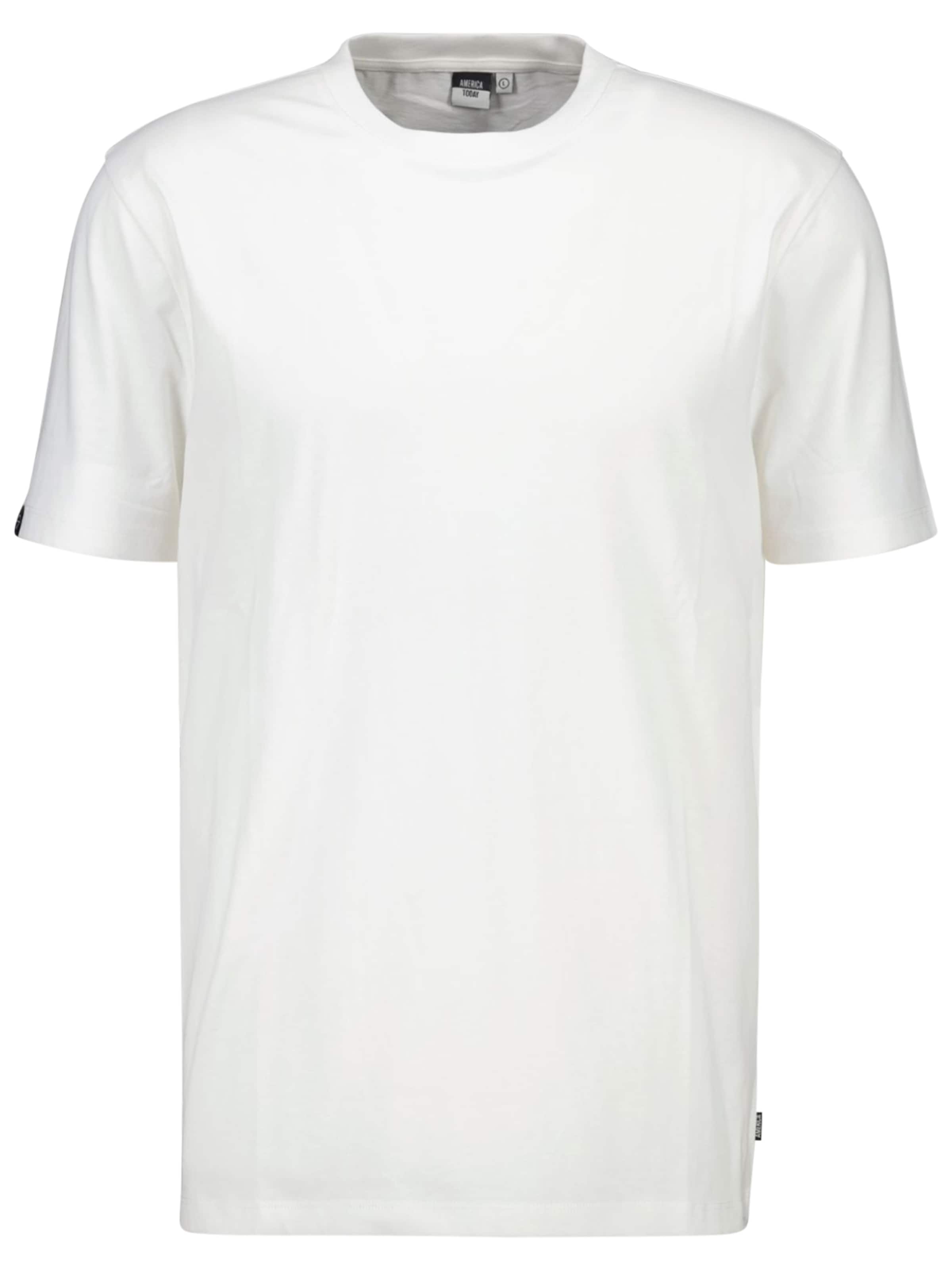 America Today Shirt in Wit: voorkant