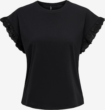 ONLY Shirt 'Iris' in Schwarz: predná strana