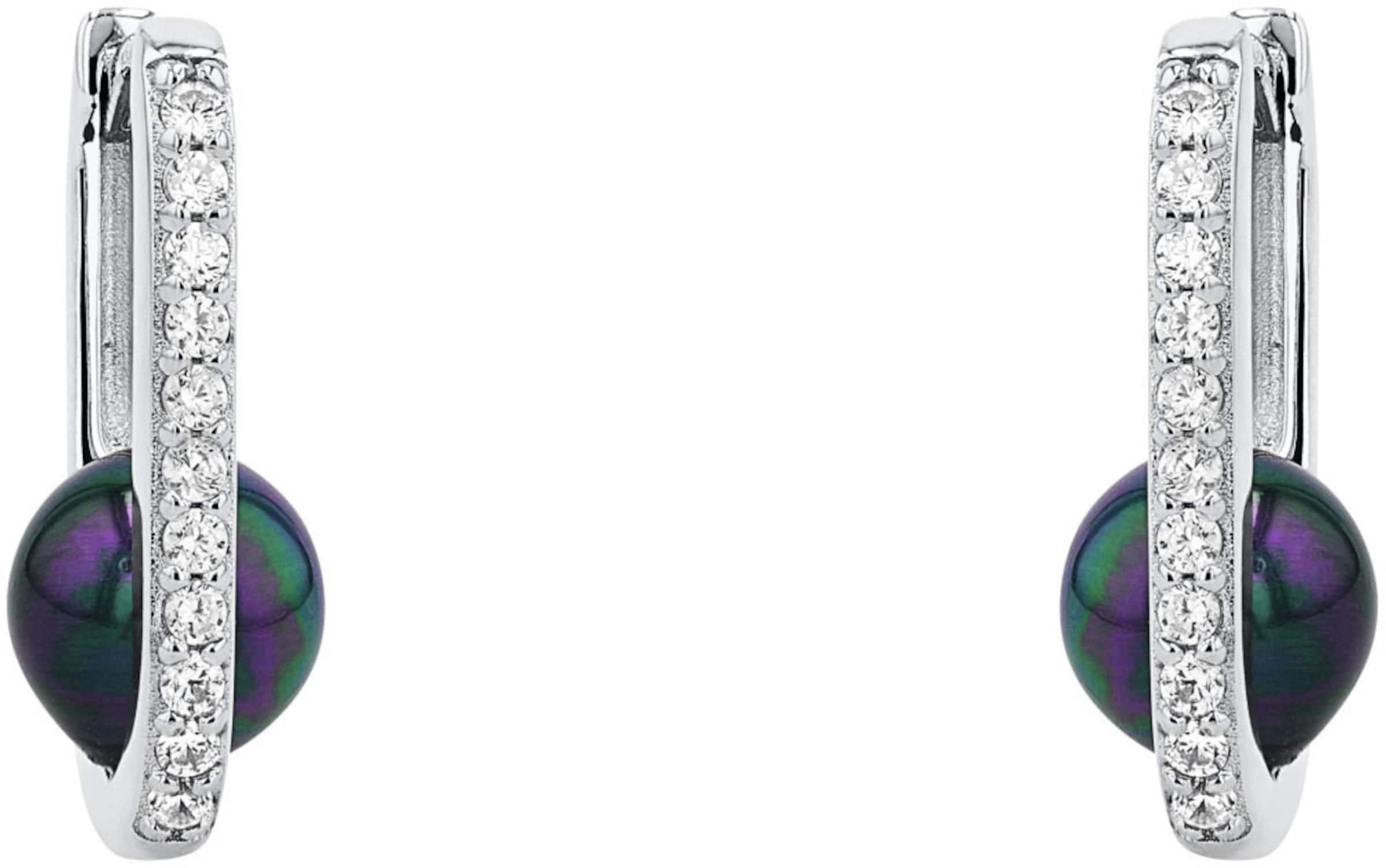 AMOR Ohrringe in Silber: Vorderseite