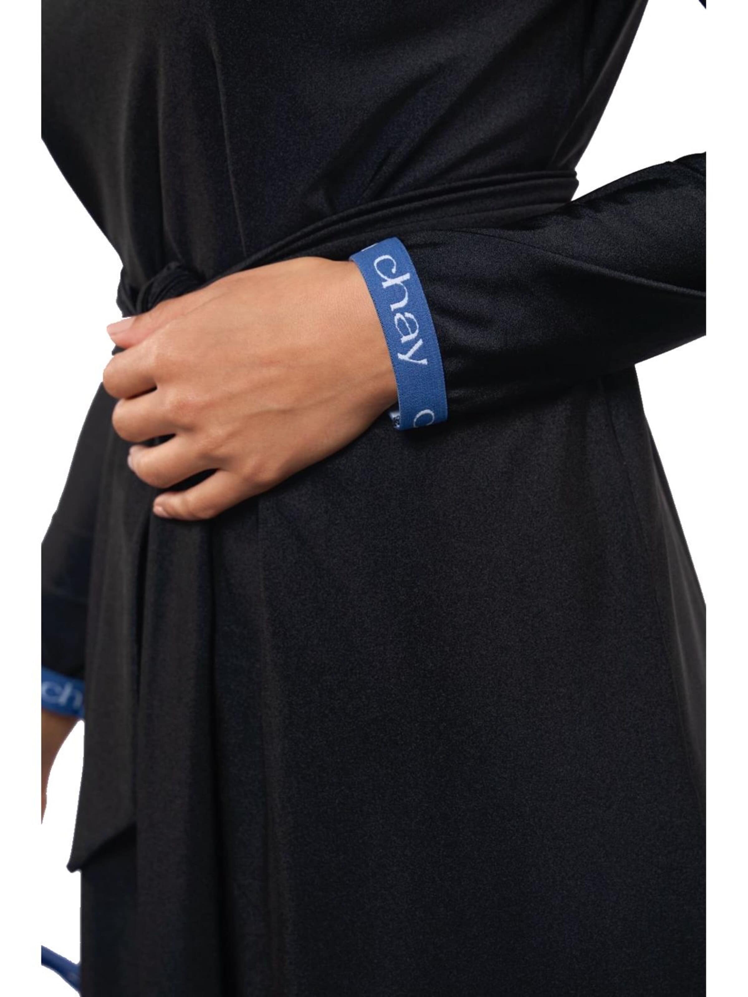 Chay High neck Uimapukumekko 'Chay Nis Elegance Black Burkini - Swimset' värissä musta