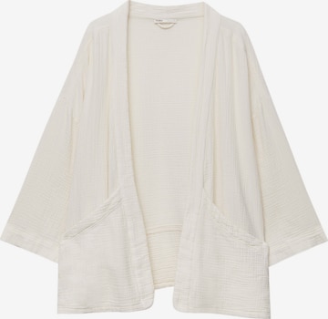 Kimono Pull&Bear en beige : devant