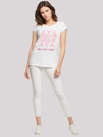 F4NT4STIC Shirt 'Salty But Sweet Summer' in White