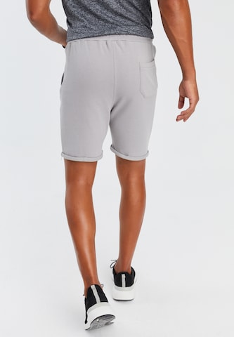 Leif Nelson Slimfit Shorts 'LN-8316' in Grau