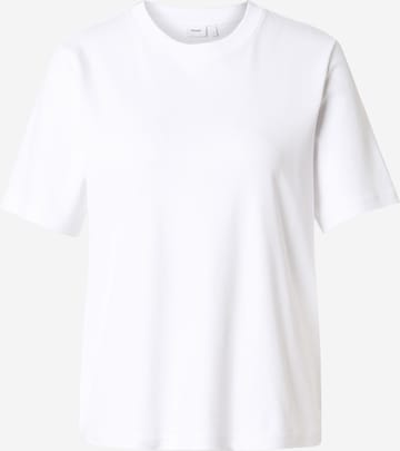 T-shirt 'NUFIRA' NÜMPH en blanc : devant