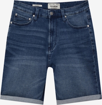 Jean Pull&Bear en bleu : devant