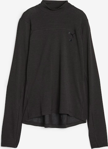 PUMA Športen pulover 'Seasons' | črna barva: sprednja stran
