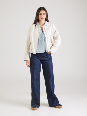 COMMA Bluse in Blau