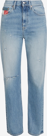 Tommy Jeans Regular Farkut 'IZZIE' värissä sininen: etupuoli