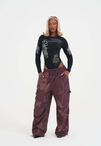 Ed Hardy Боди-футболка в Черный