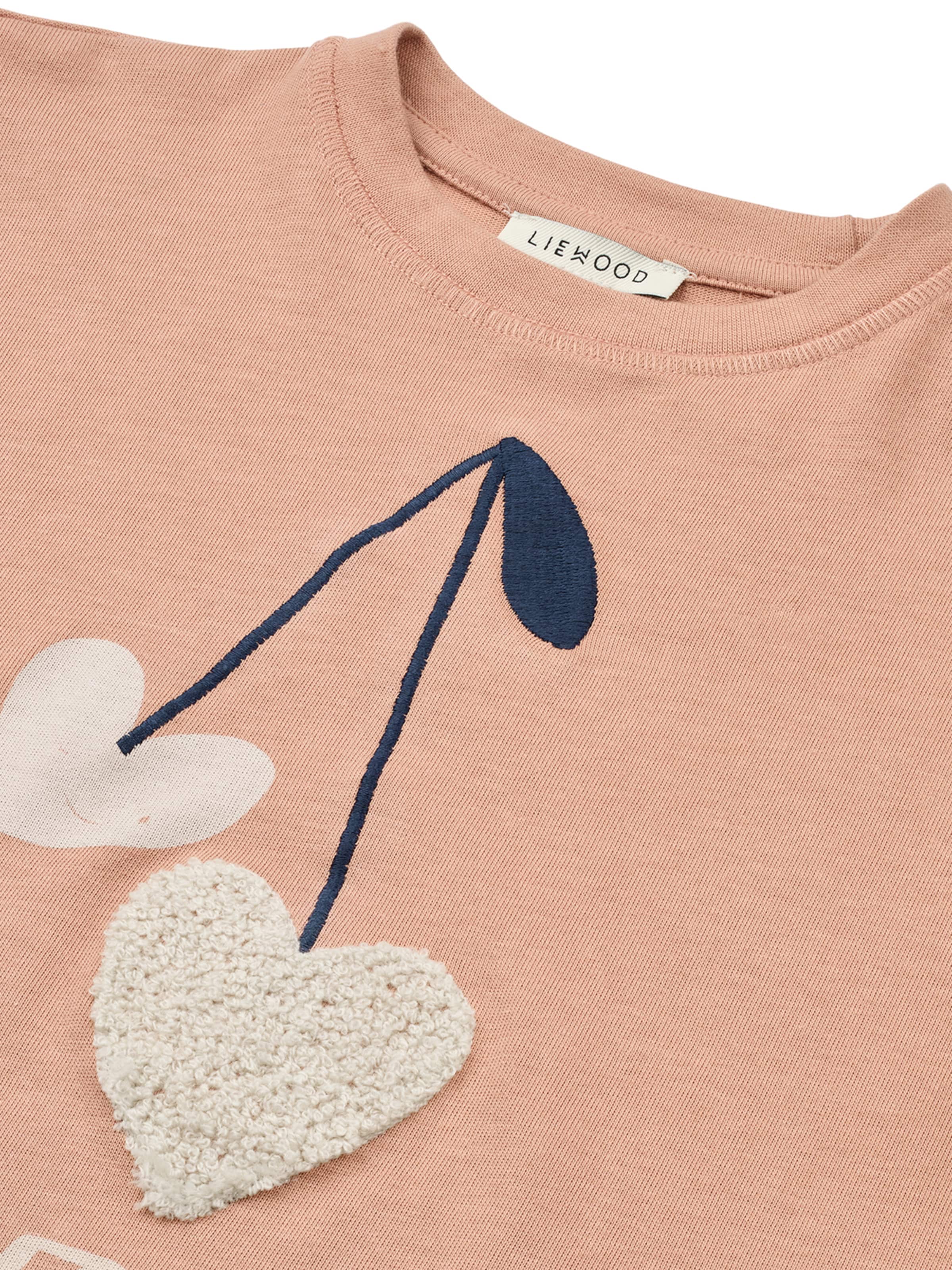 Liewood T-shirt 'Tyler Placement' i rosa