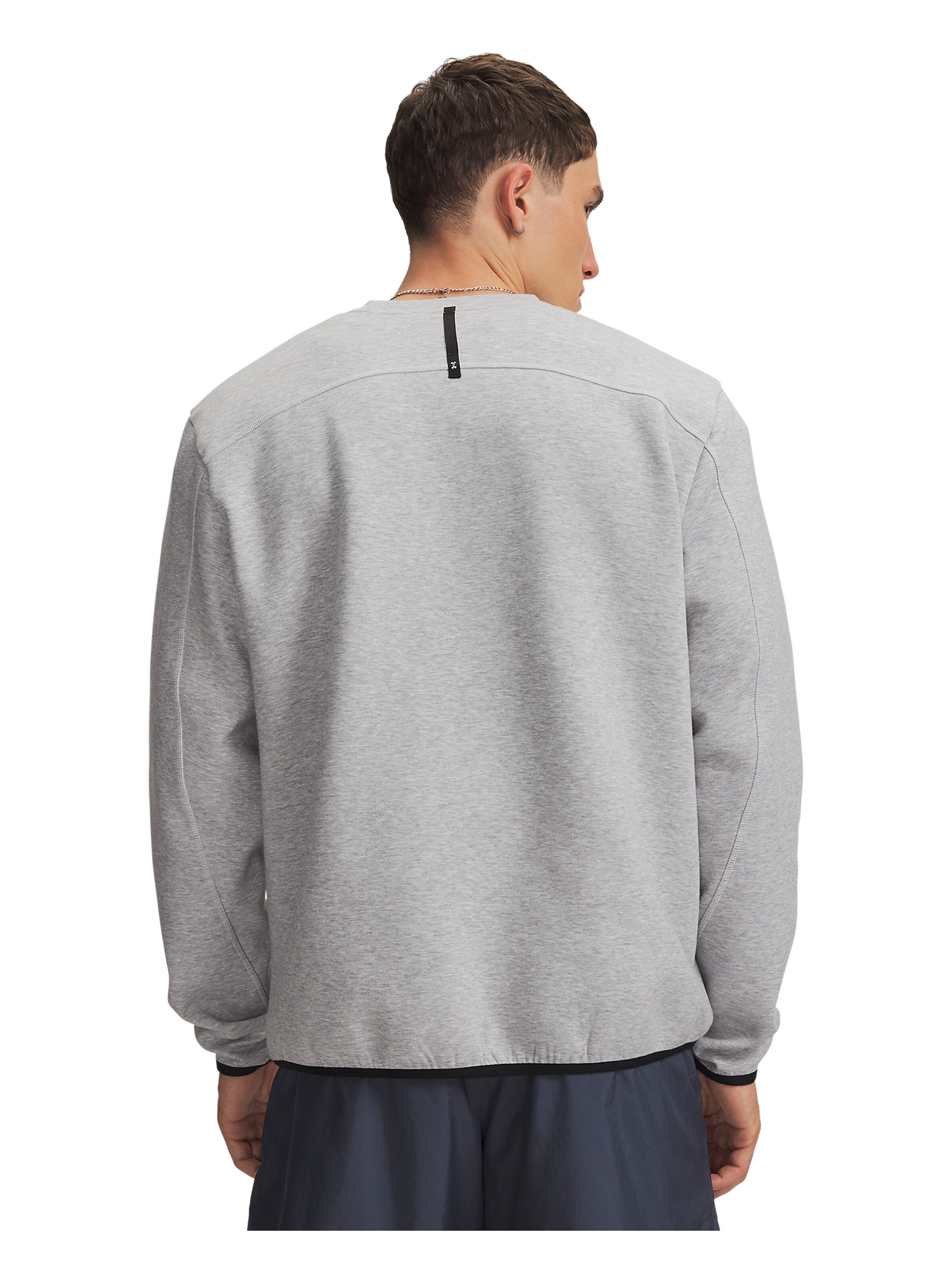UNDER ARMOUR Sportsweatshirt 'Unstoppable' in Grijs
