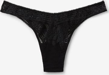 INTIMISSIMI Slip 'LA FEMME FATALE' in Schwarz: Vorderseite