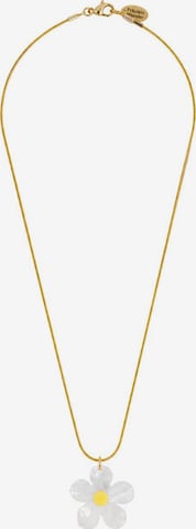 Collana 'Acetat Daisy' di Fräulein Wunder in oro: frontale