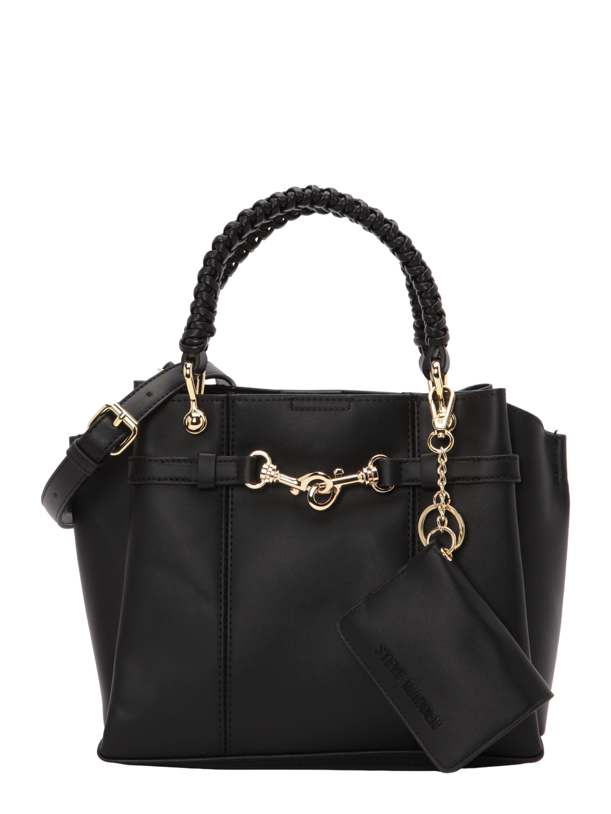 STEVE MADDEN Handväska 'Flynn' i svart: framsida