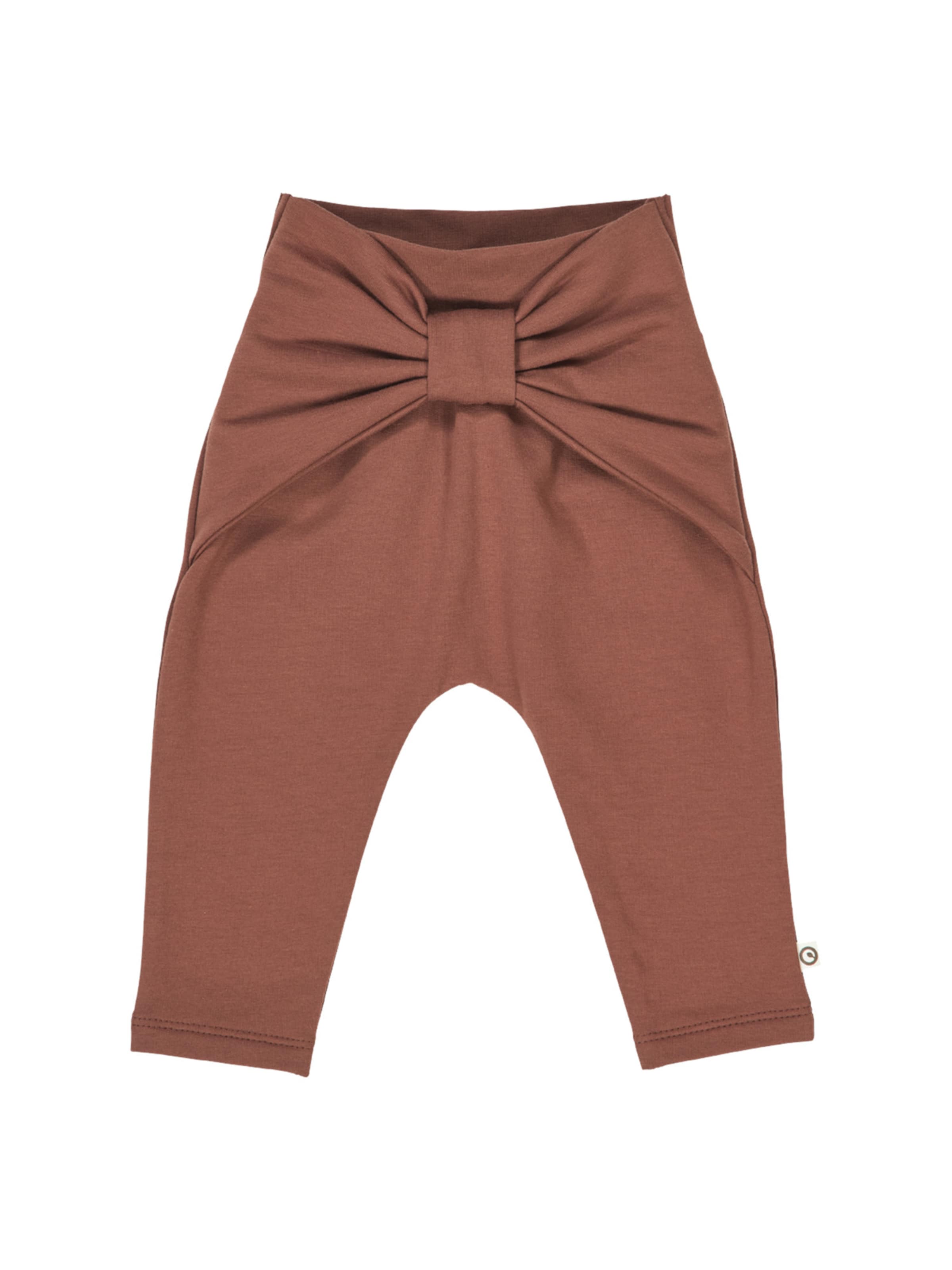 Müsli by GREEN COTTON - Regular Calças em vermelho: frente