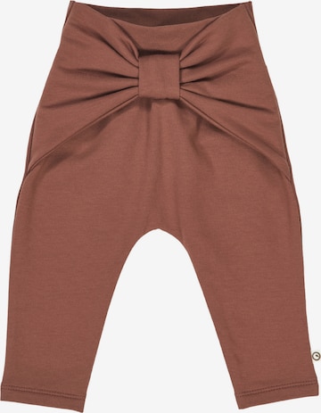 Müsli by GREEN COTTON - Calças em vermelho: frente