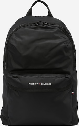 Sac à dos TOMMY HILFIGER en noir : devant