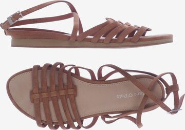 Marc O'Polo Sandalen 39 in Braun: predná strana