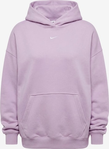 Sweat-shirt 'Studio' Nike Sportswear en violet : devant