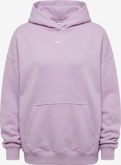 XS dydžio Megztinis be užsegimo 'Studio' iš Nike Sportswear, spalva – slyvų spalva / balta, Prekių apžvalga