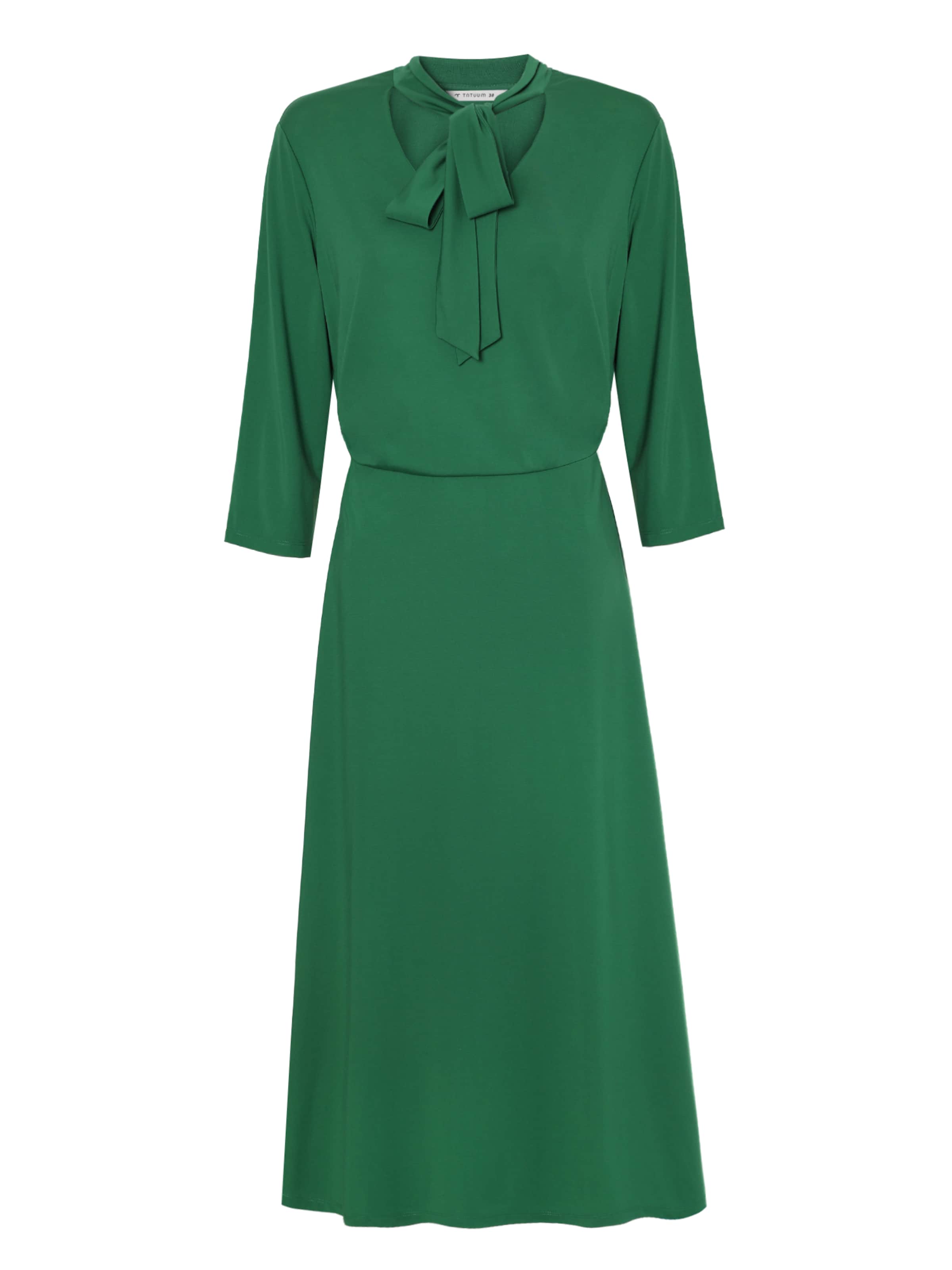 TATUUM Kleid 'Clover' in Grün: Vorderseite