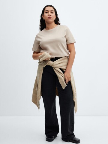 MANGO Shirts 'CHALACA' i beige