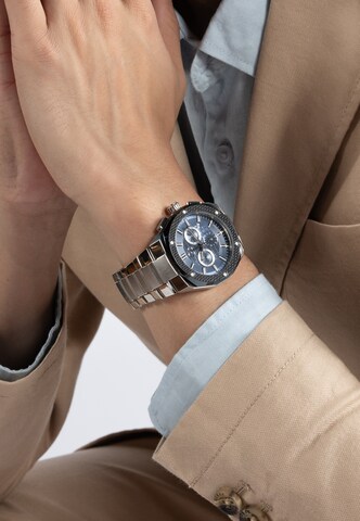 Gc Analog watch 'Fiber' in Silver: front