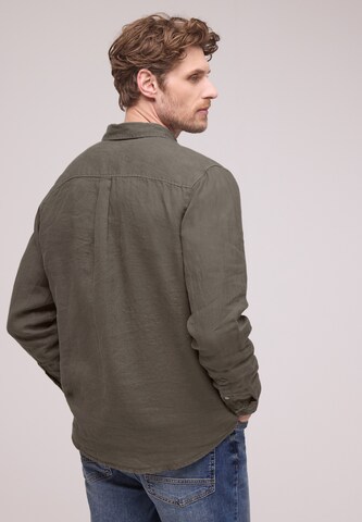 Street One MEN Regular Fit Hemd in Braun