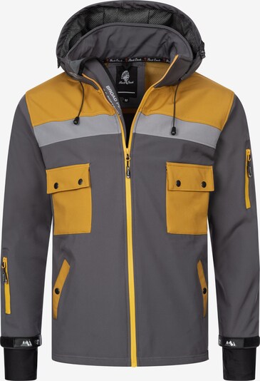 Rock Creek Outdoor jacket in Dark yellow / Grey / Dark grey, Item view