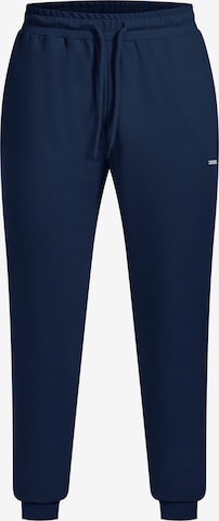 Pantalon de sport Smilodox en bleu : devant
