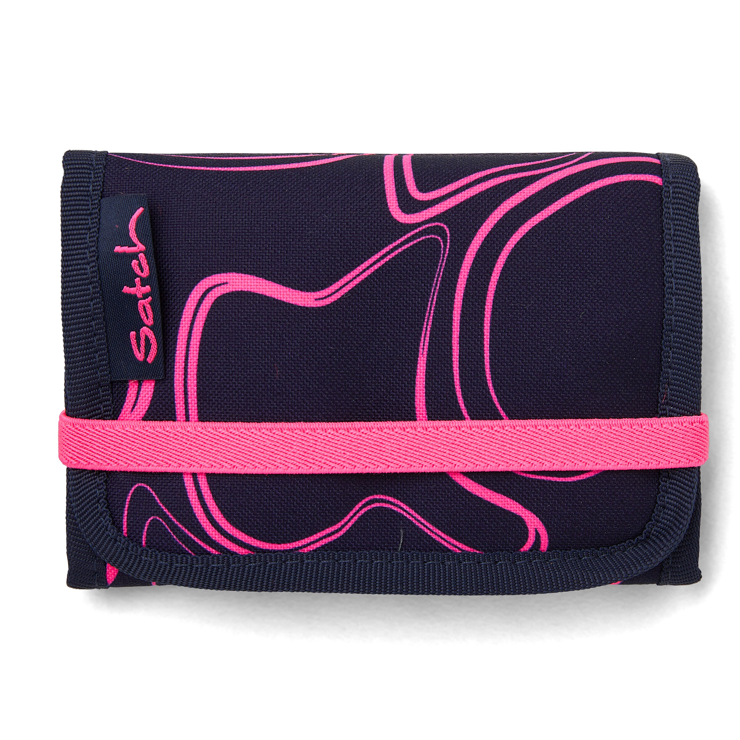 Satch Portemonnaie 'Phantom' in Pink: Vorderseite