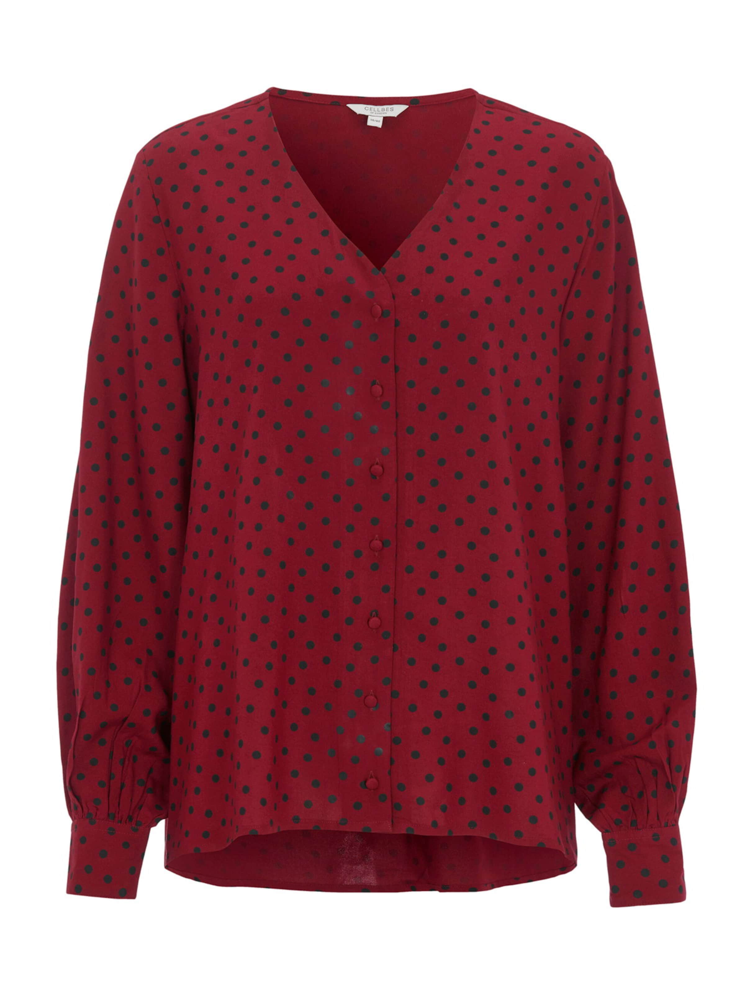 Chemisier Cellbes of Sweden en rouge : devant