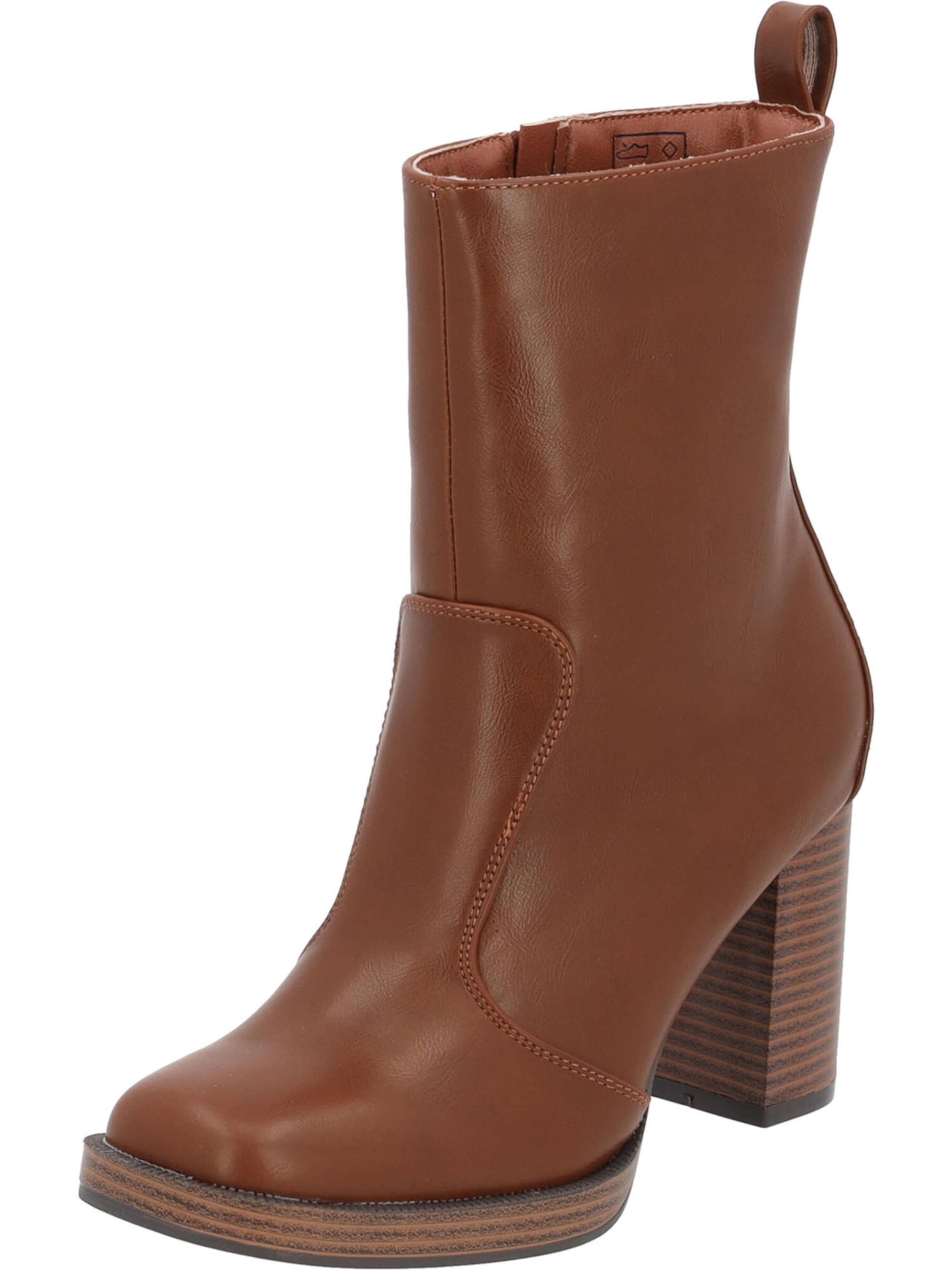 Palado Bootie 'Nelson-Insel' in Brown: front