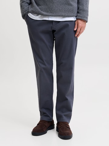 JACK & JONES Loose fit Chino Pants 'JPSTKane JJDave' in Blue: front