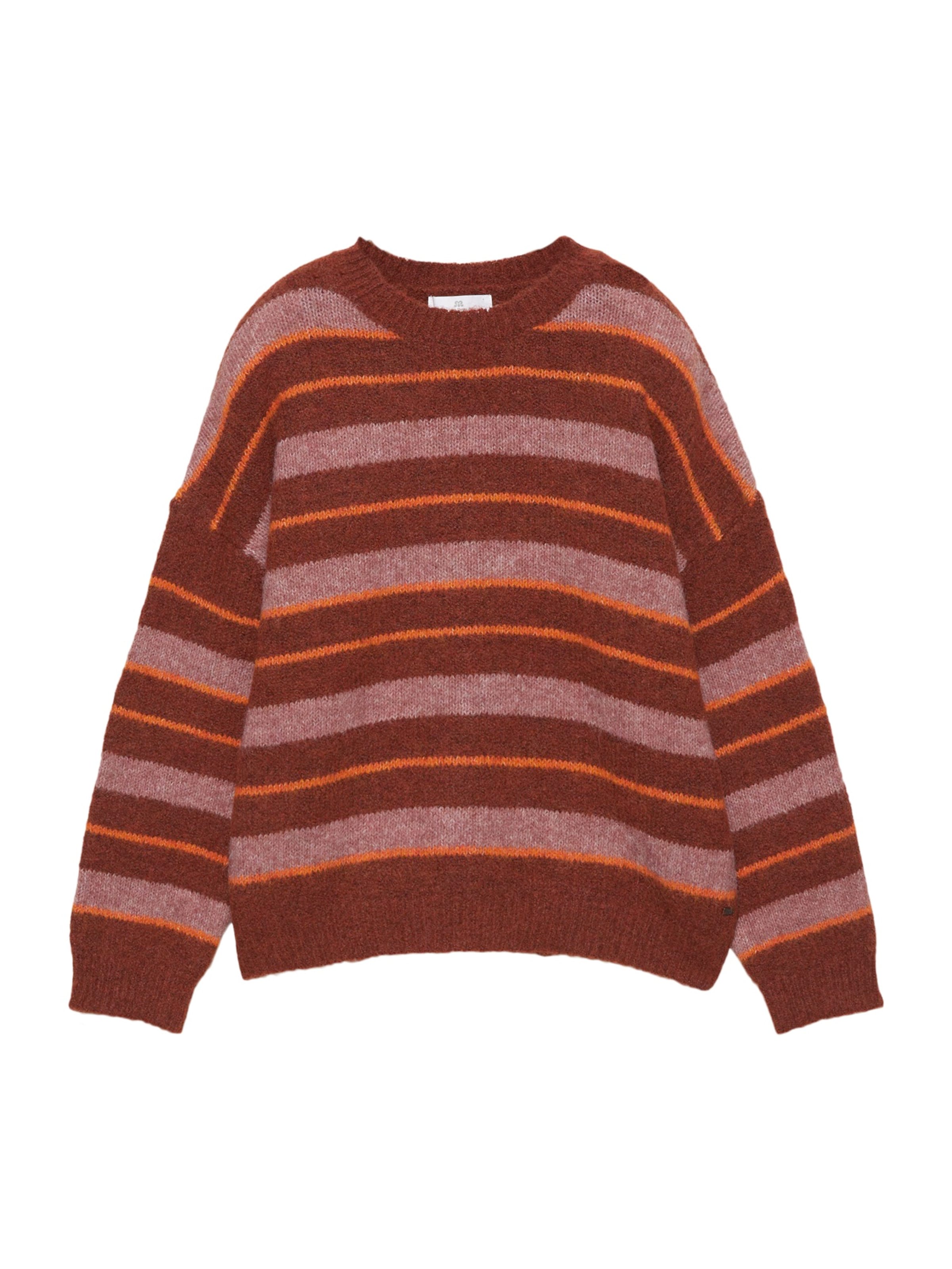 Pull&Bear Svetr 'PACIFIC' – červená: přední strana