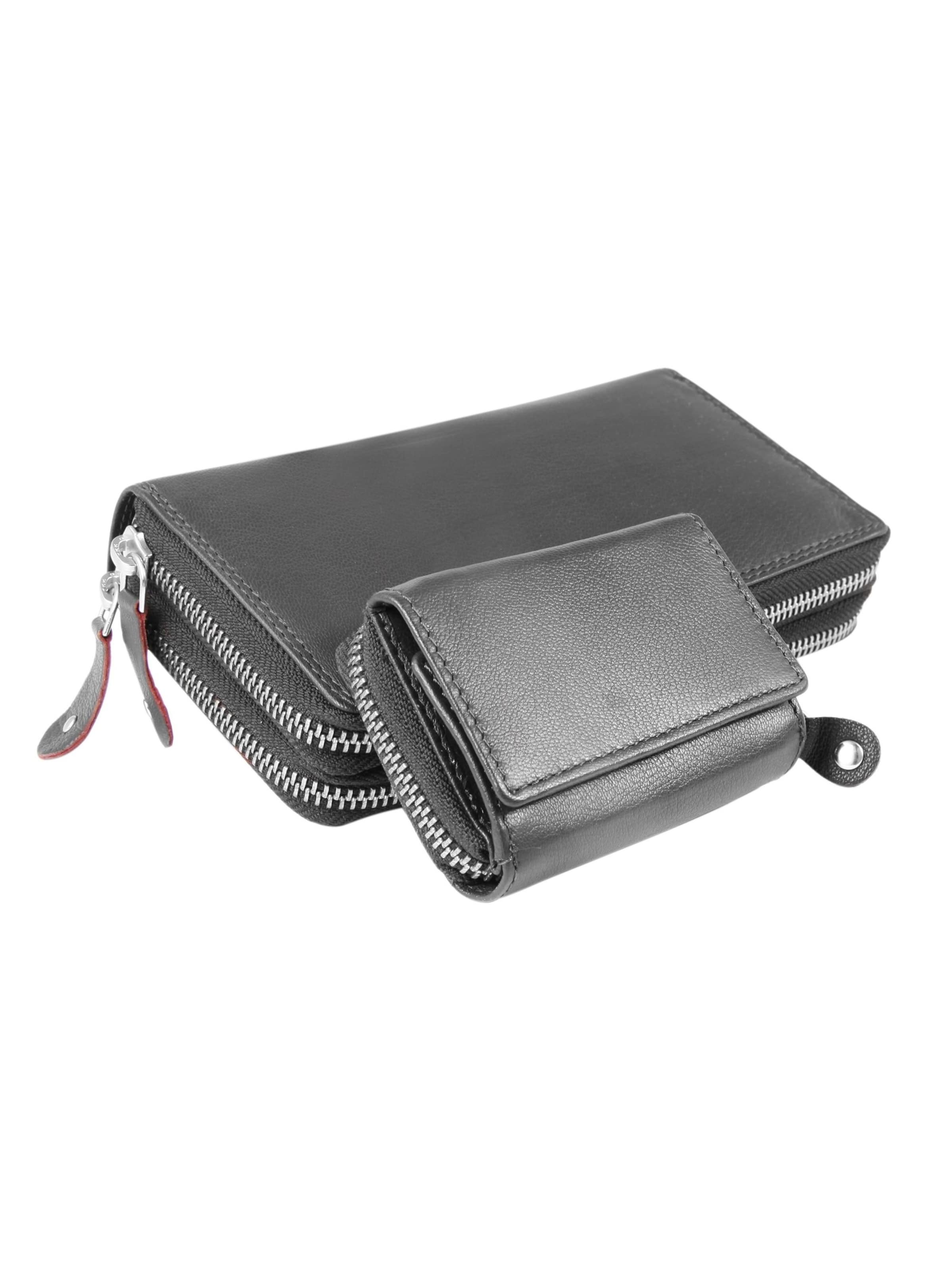 JUST Wallet 'RFID-Schutz' in Grey: front