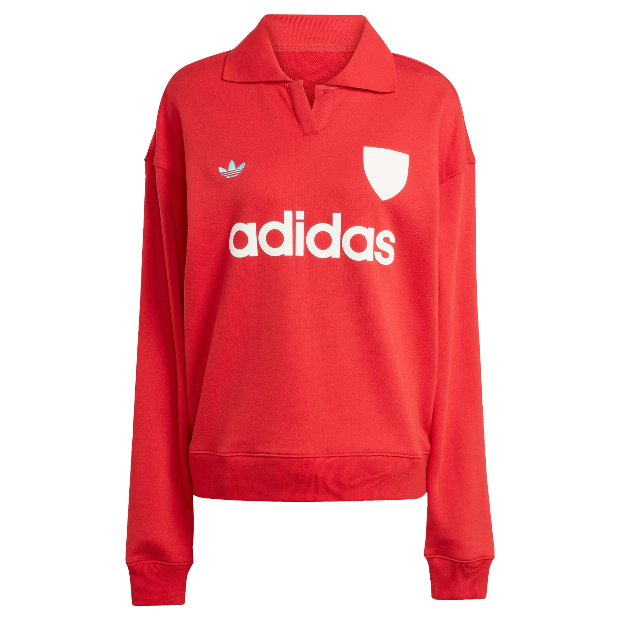 ADIDAS ORIGINALS - Sudadera 'Graphic Football' en rojo: frente