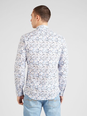 Lindbergh - Slim Fit Camisa em mistura de cores