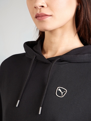 PUMA Mikina 'ESS ELEVATED' - Čierna