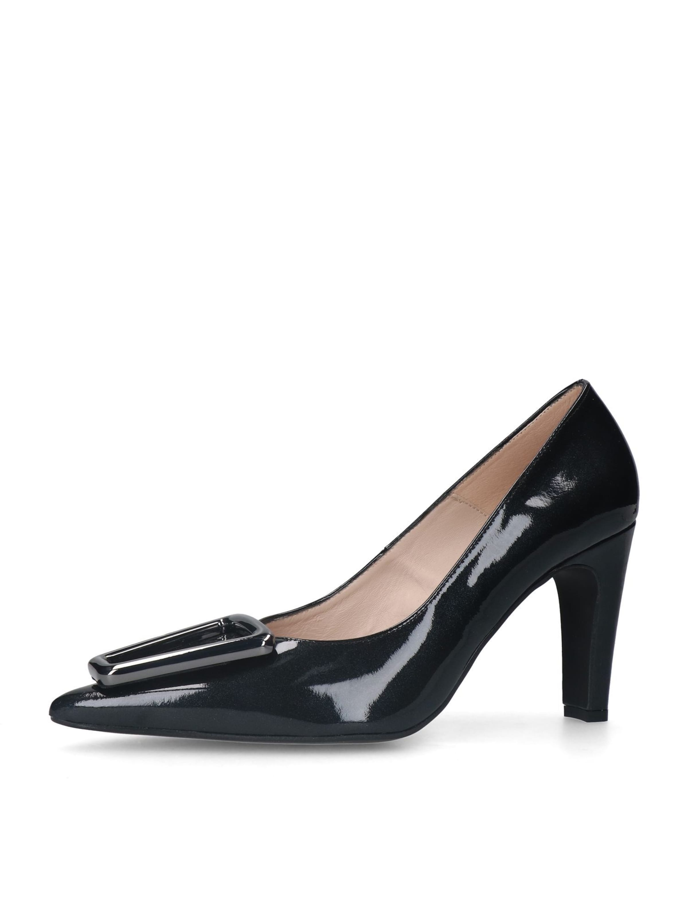 MANFIELD Pumps in Schwarz: Vorderseite