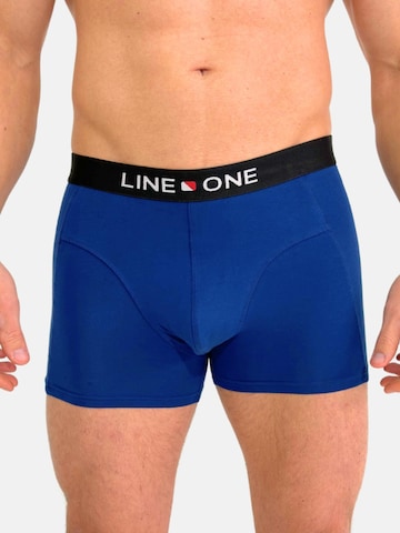 Line One Μποξεράκι 'Herren Boxershorts aus Baumwolle' σε μπλε