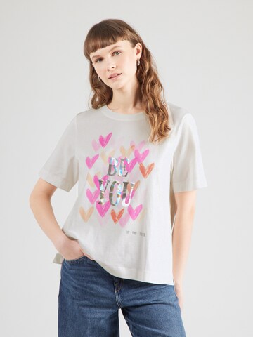 Cartoon Shirt in Grey: front