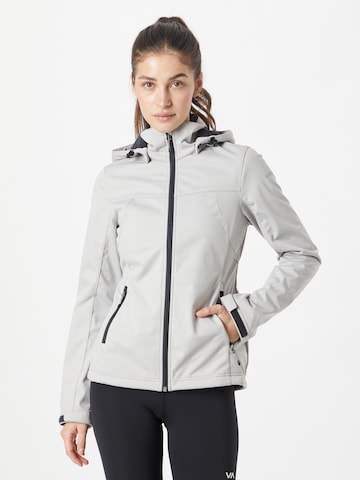 ICEPEAK Outdoor Jacket 'BOISE' in Grey: front