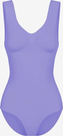cfab Shaping bodysuit 'Tank Bodysuit Sculpting Shapewear mit Slip' in Purple: front